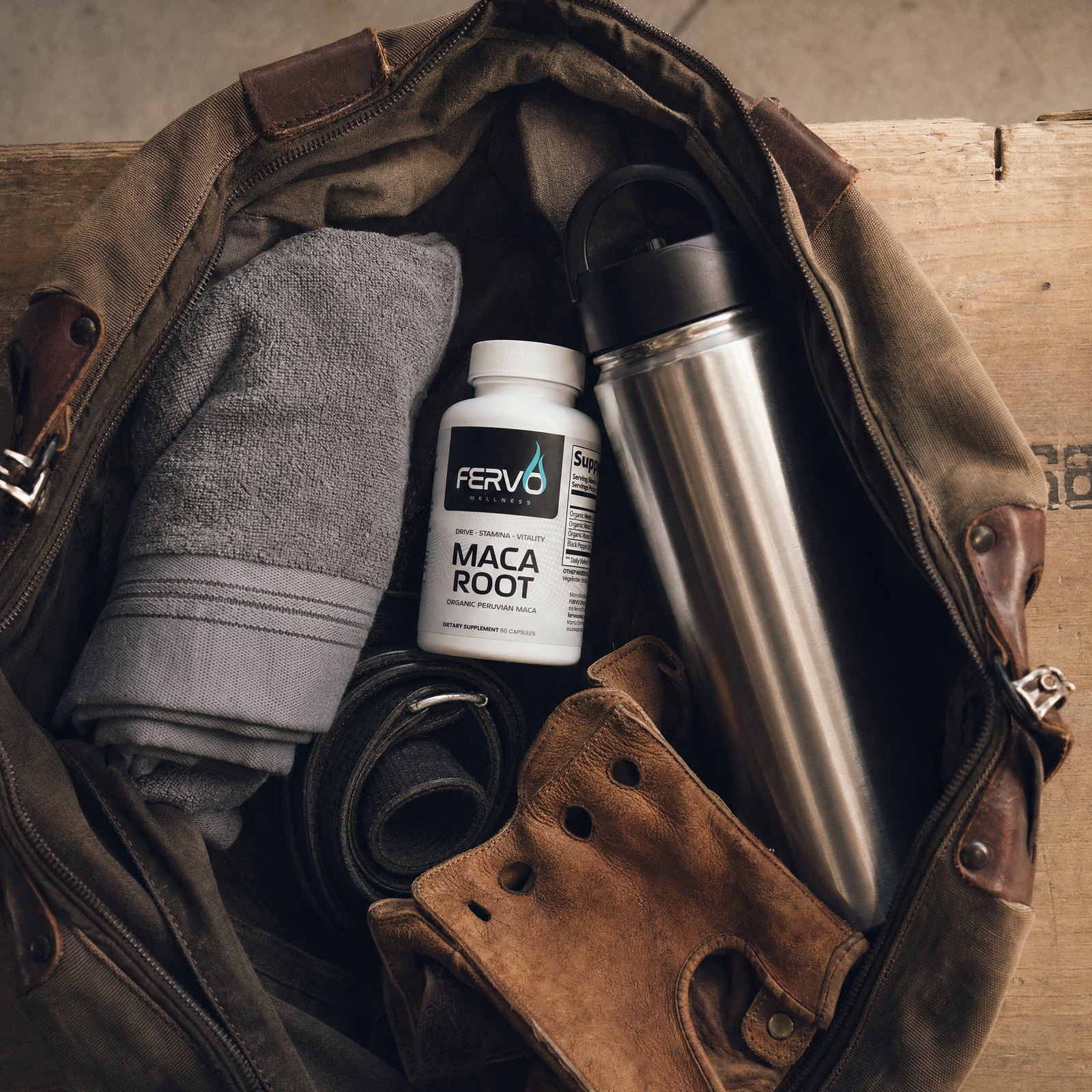 Two capsules. Every morning. That's it.